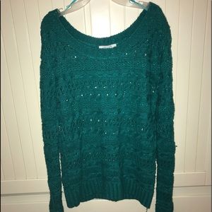 Delia’s Teal Sweater